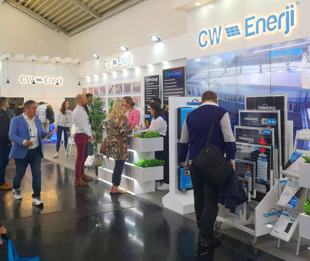 CW Enerji’den Intersolar Europe Fuarı'nda gövde gösterisi