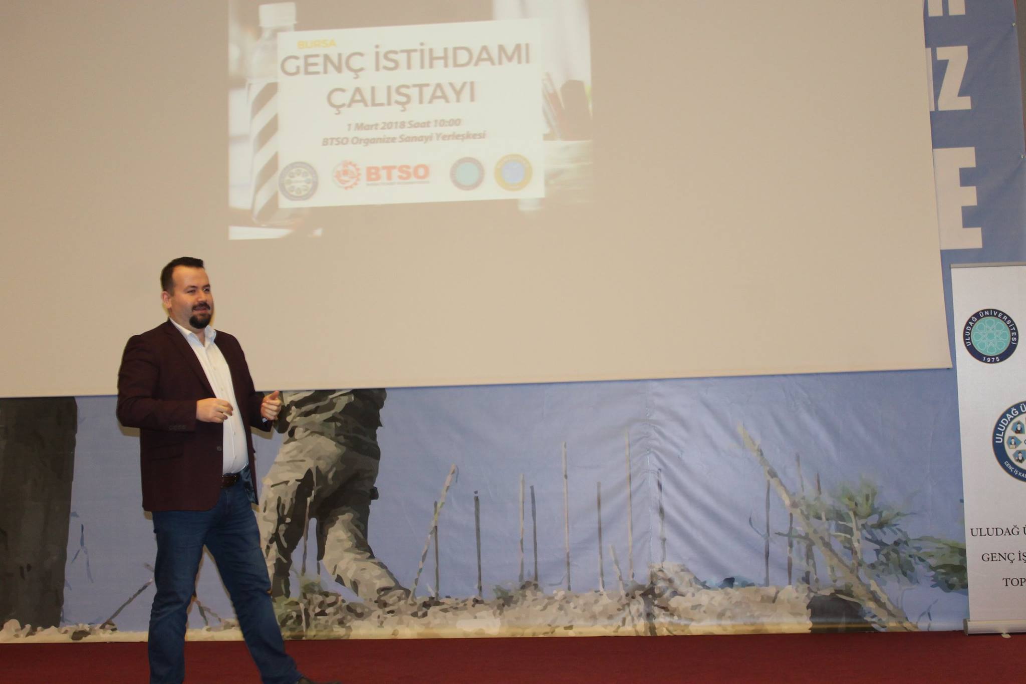Genç İstihdamı Çalıştayı’nda öğrencilerle buluştuk