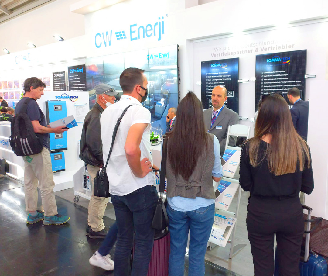 CW Enerji’den Intersolar Europe Fuarı'nda gövde gösterisi