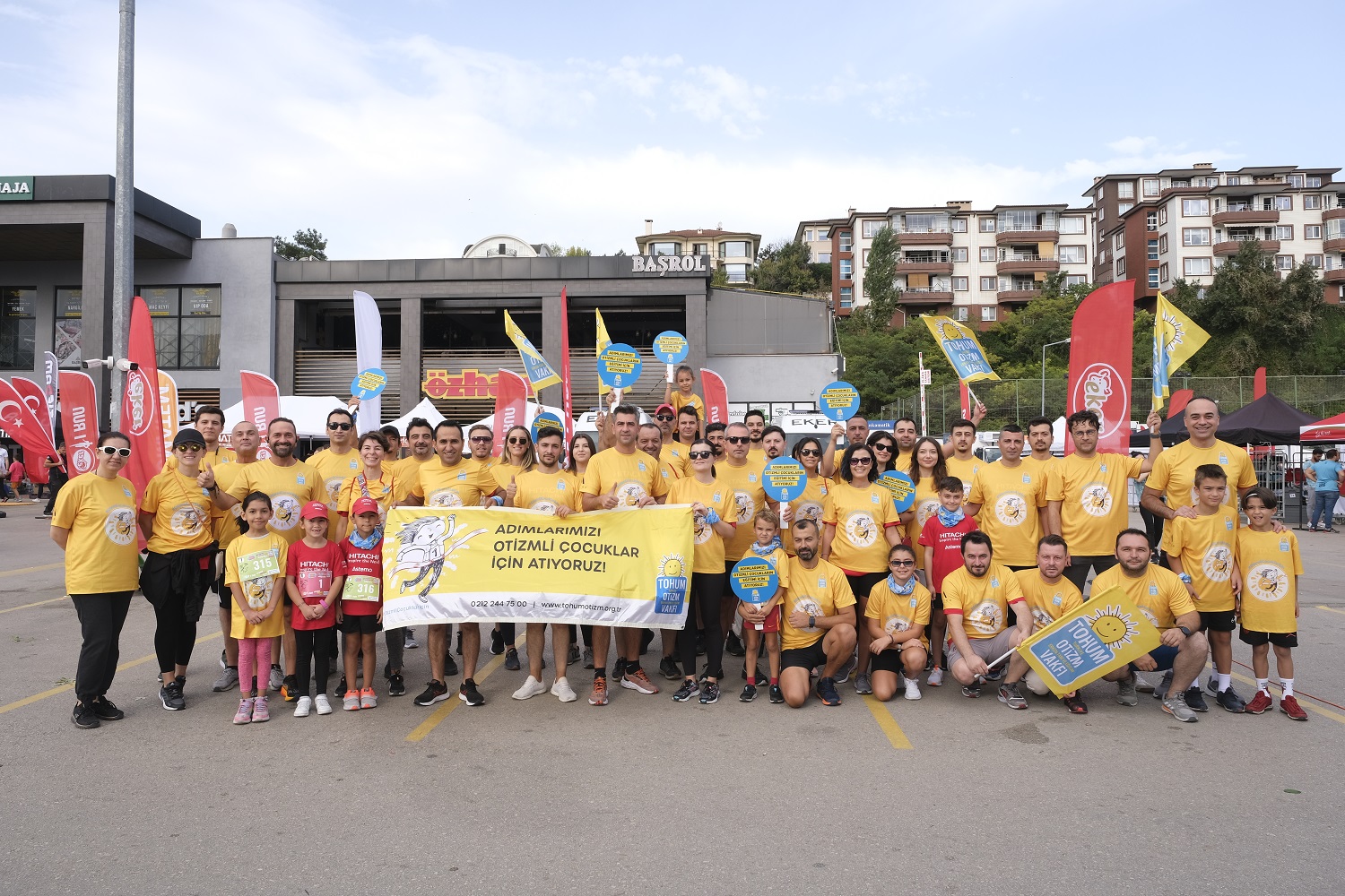 Hitachi Astemo Türkiye çalışanları, Eker I Run’da Tohum Otizm Vakfı için koştu