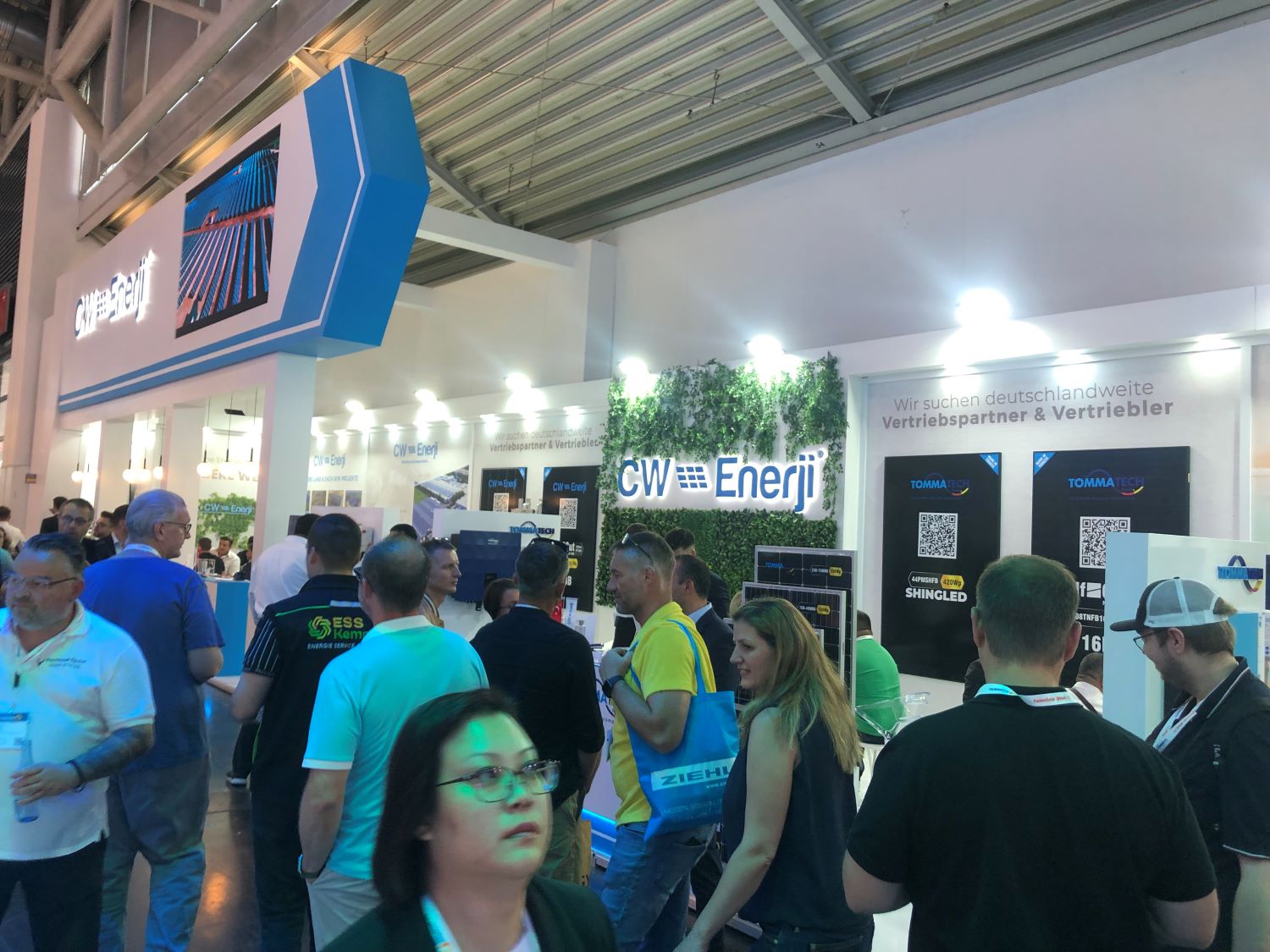 CW Enerji’ye Intersolar Europe Fuarı'nda yoğun ilgi