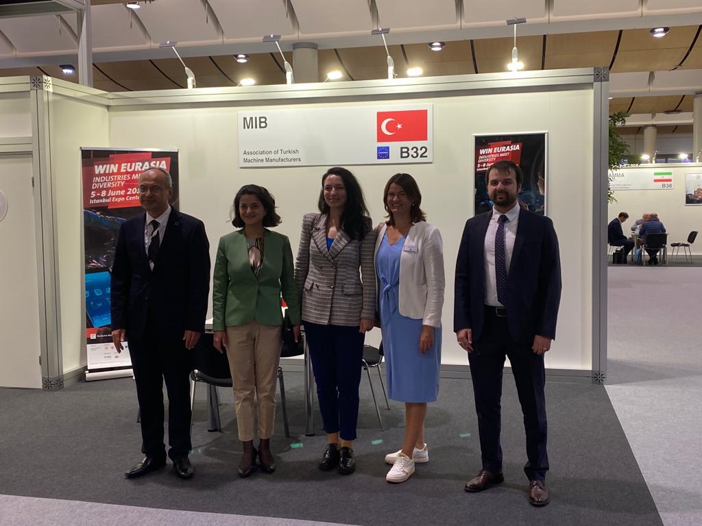 MİB, EMO HANNOVER FUARINDA TÜRKİYE’Yİ BAŞARIYLA TEMSİL ETTİ