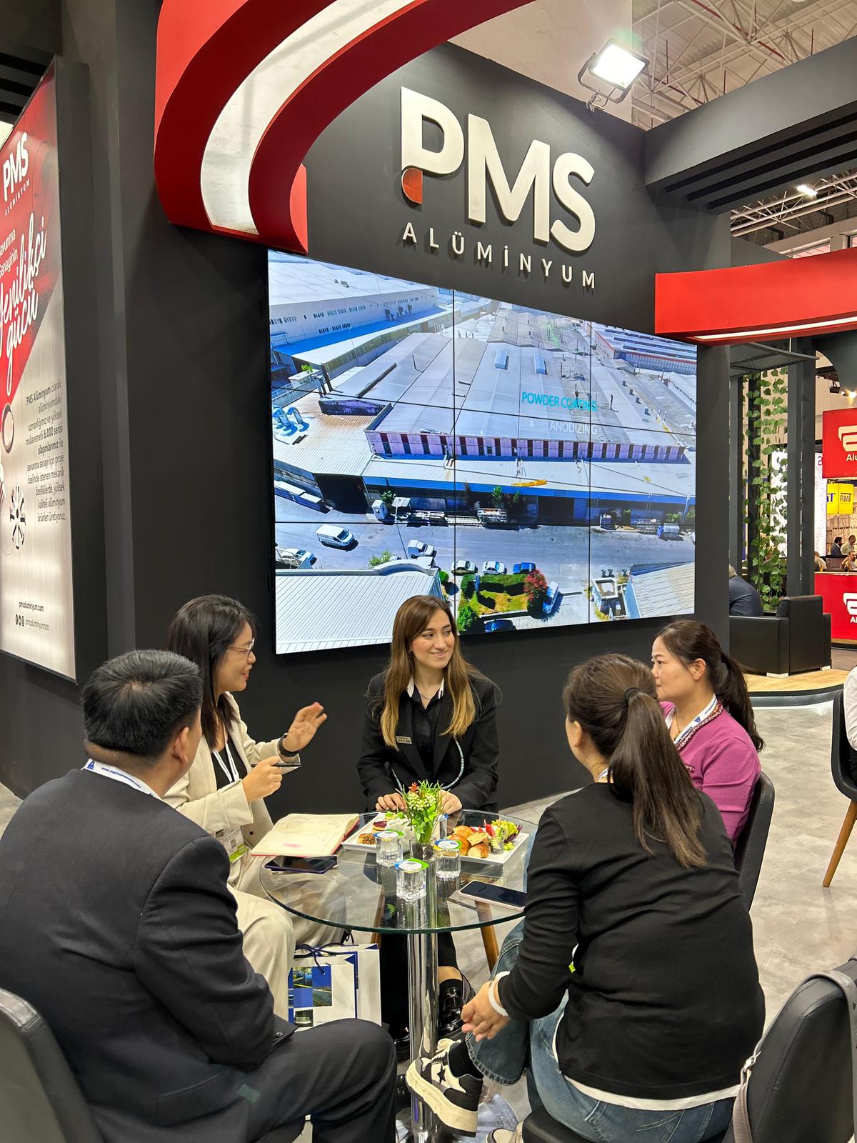 PMS Alüminyum, ALUEXPO 2023’te inovatif ve katma değerli teknolojilerini sergiledi
