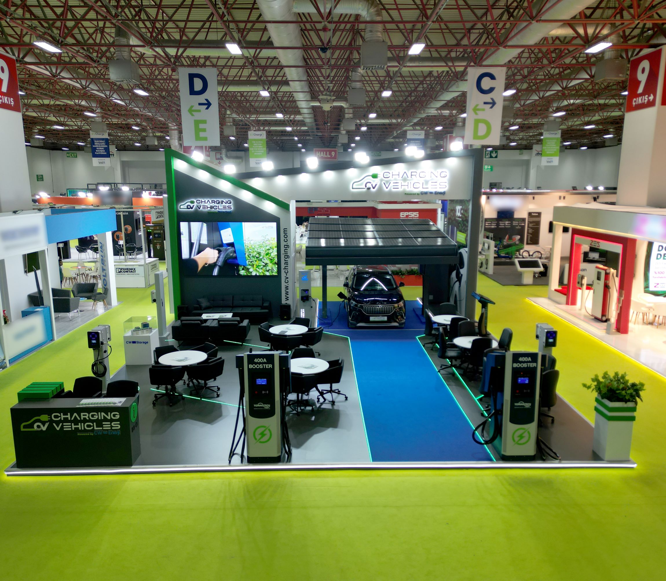 CV Charging Vehicles Ev Charge Show’a damga vurdu
