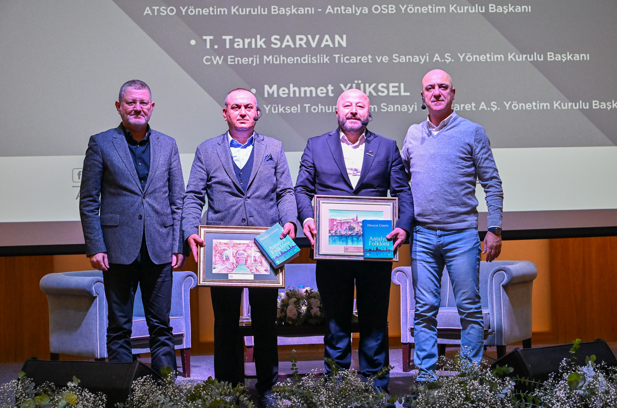 CW Enerji Yönetim Kurulu Başkanı Tarık Sarvan ATSO’nun konuğu oldu