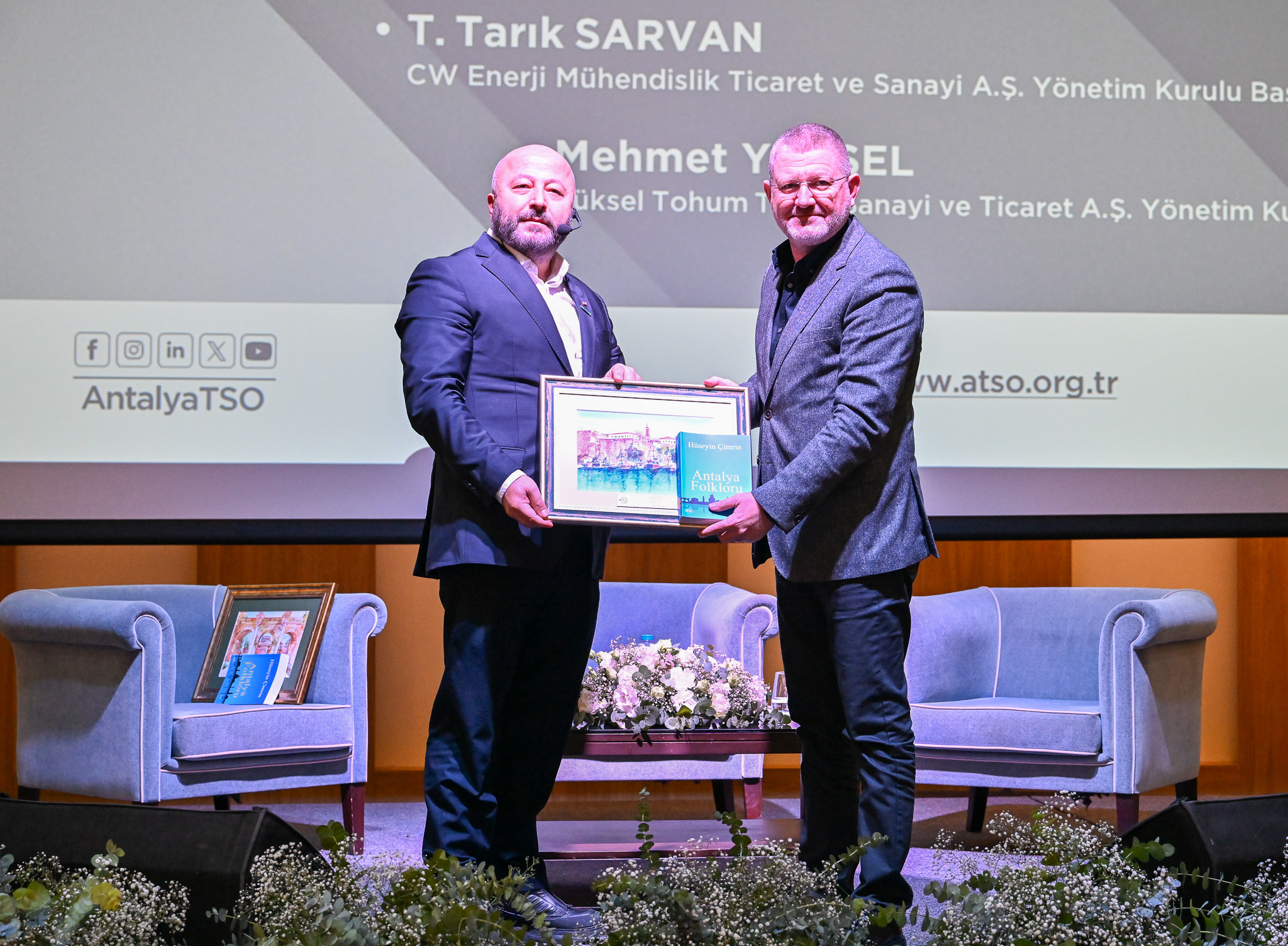 CW Enerji Yönetim Kurulu Başkanı Tarık Sarvan ATSO’nun konuğu oldu