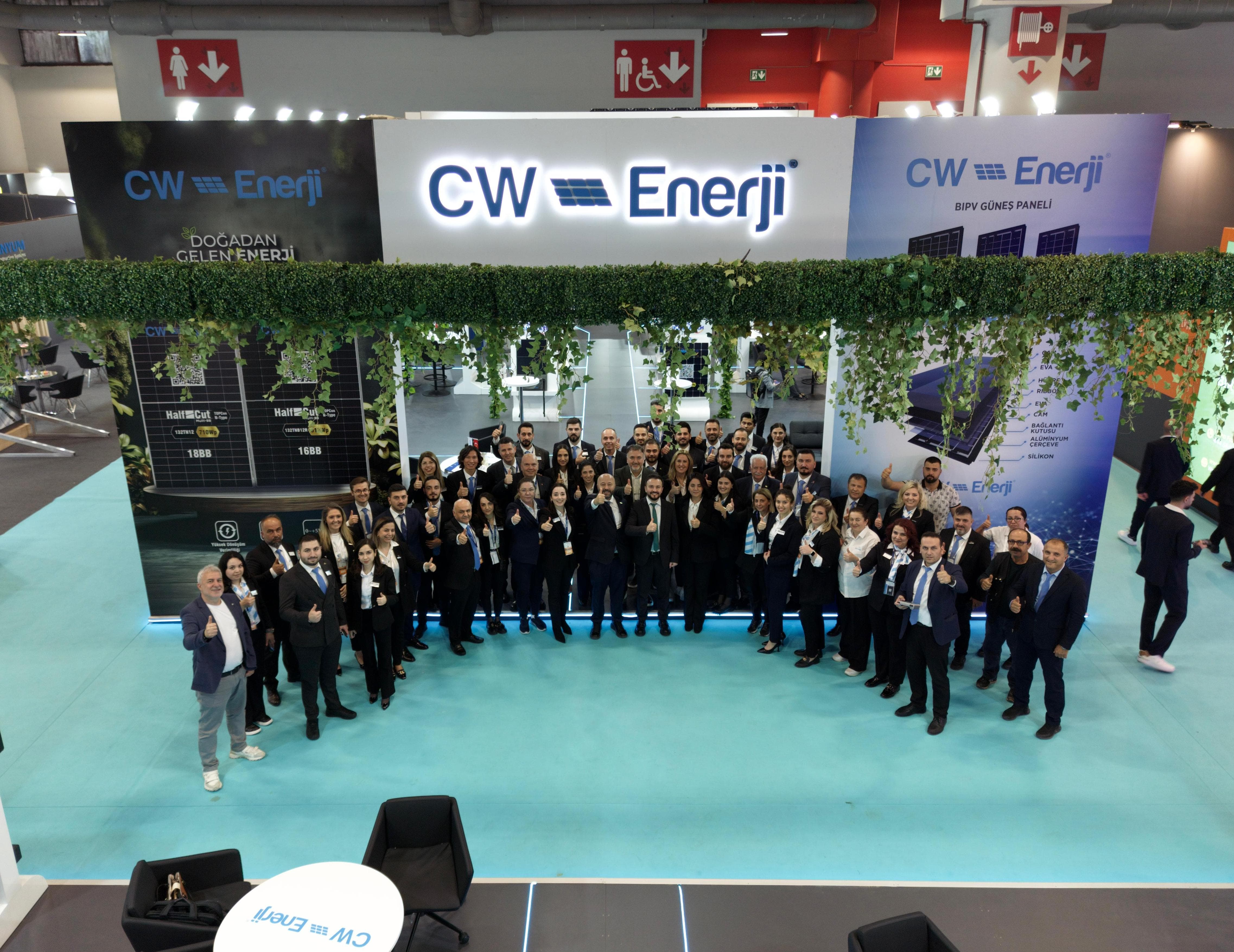 CW Enerji’ye Solarex İstanbul’da yoğun ilgi