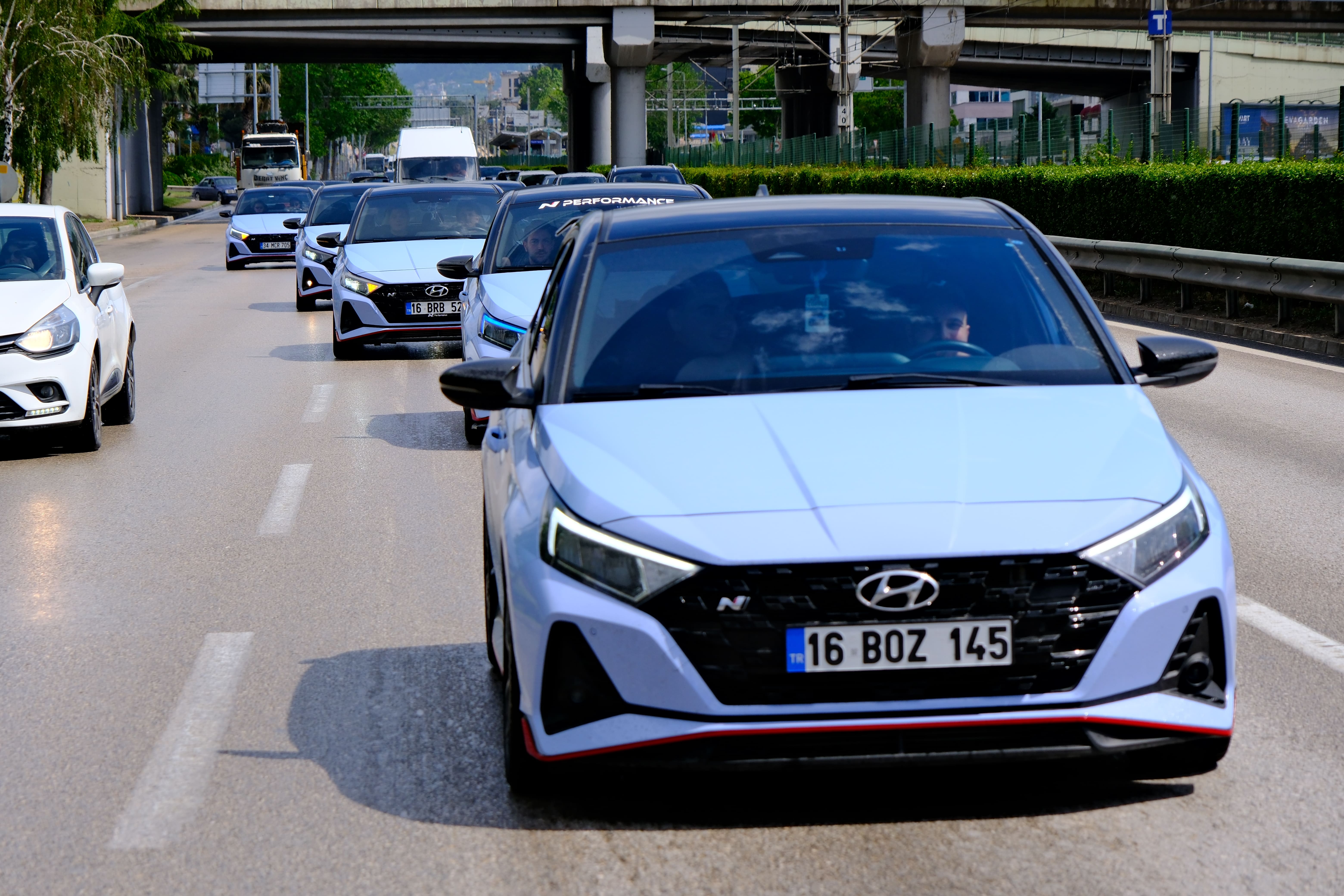 19 Mayıs Coşkusu Hyundai i20 N Tutkunlarıyla Yollara Taştı
